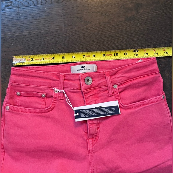 NWT Vineyard Vines coral jeans - Picture 3 of 10
